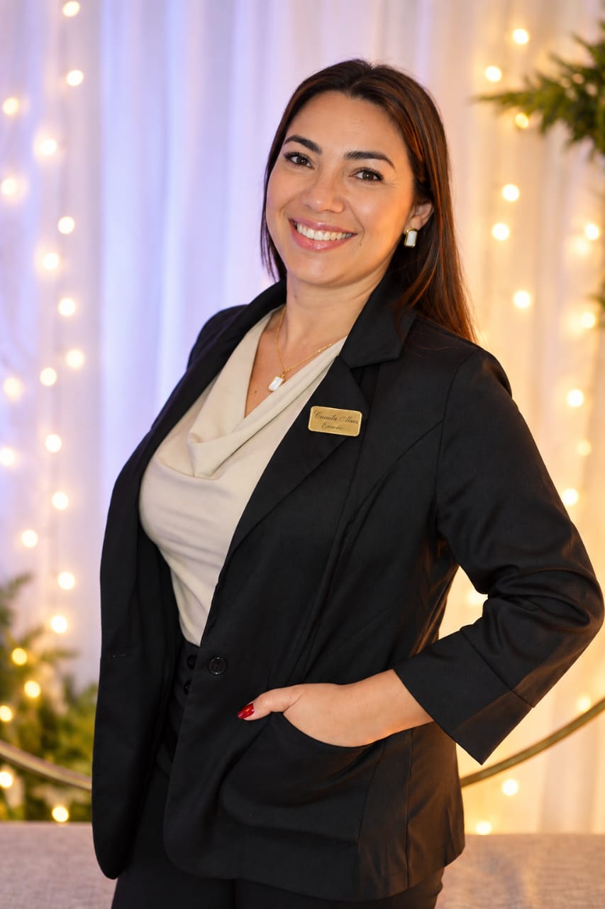 Daniela Alves, cerimonialista e produtora de eventos da KM Eventos